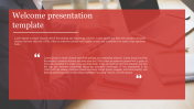 Welcome Presentation Template and Google Slides Themes